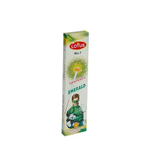 7 cm Emerald Sparkler
